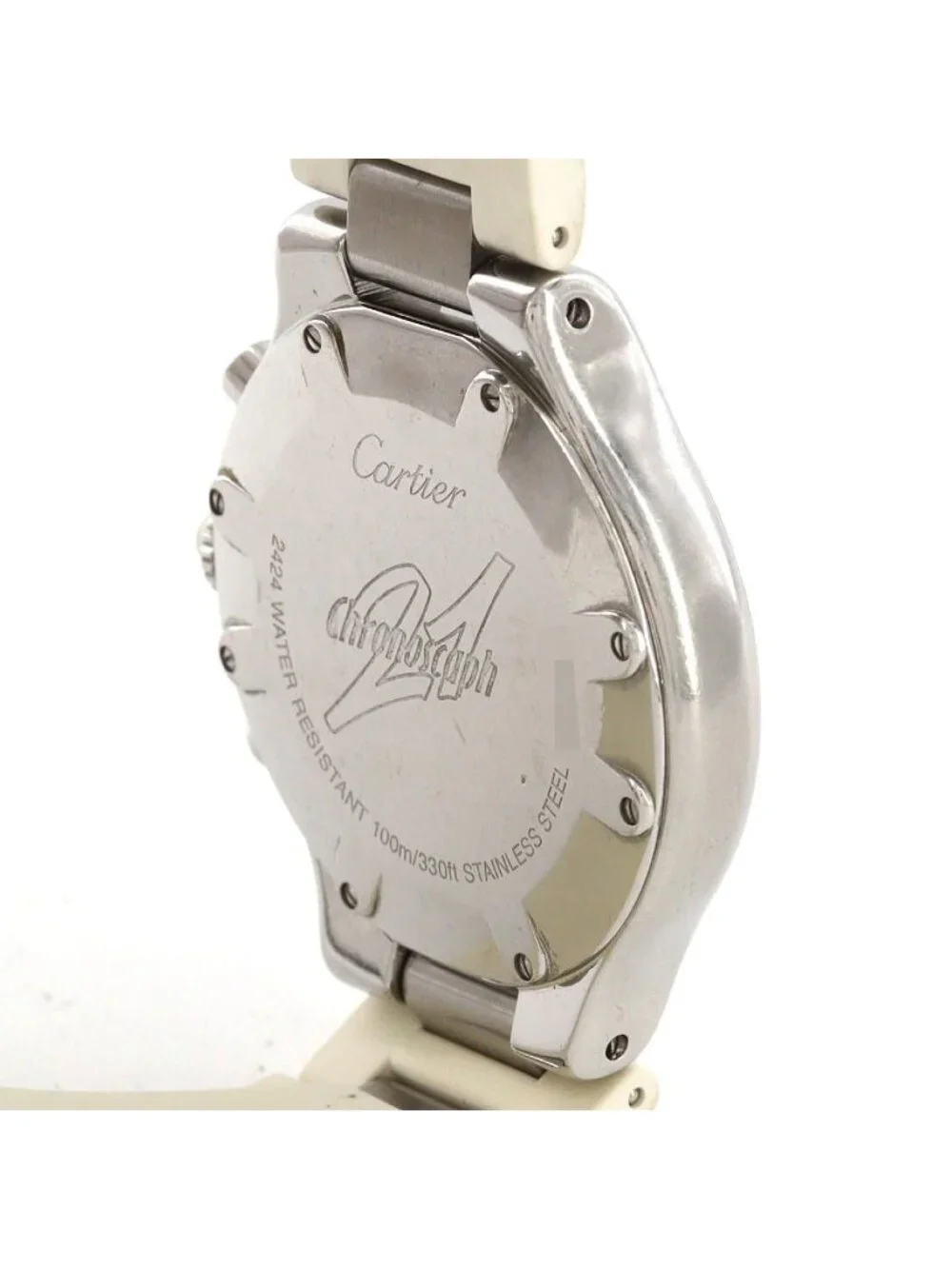 Cartier Chrono Scarf LM SS Quartz Watch